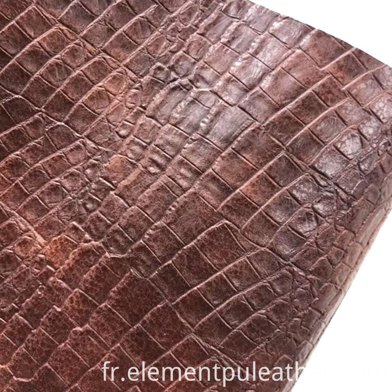 Sofa en cuir gaufré pour sac Sofa Embossed Leather For Bag
